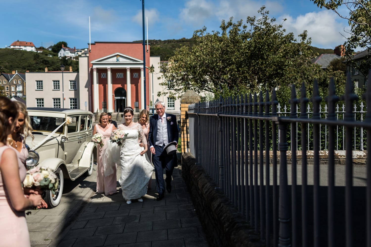 Mid Wales wedding in Nanteos