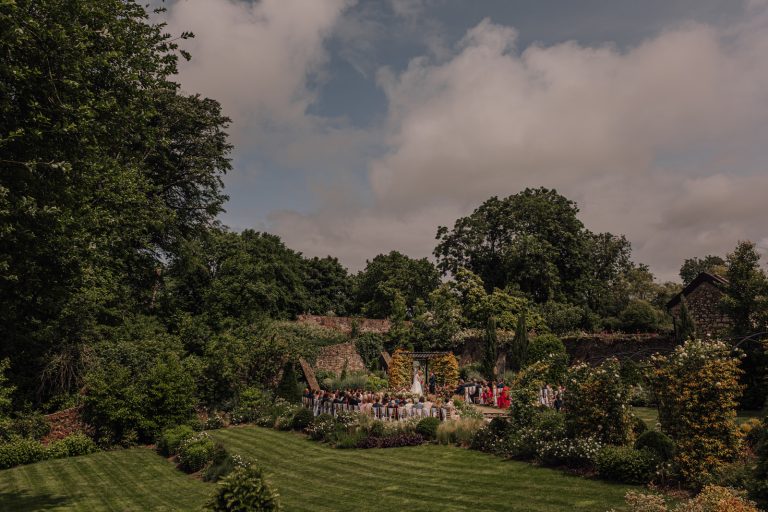 Wedding Photography at Fairyhill – Dora & Dominic